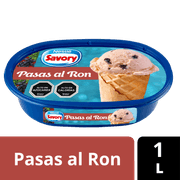 Helado Savory Pasas Al Ron Cassata 1 L