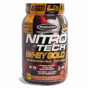 Nitro Tech 100% Whey Gold Chocolate 2.2 Lb