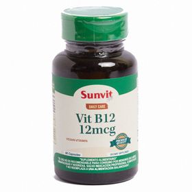 Vitamin B12 12 Mcg 60 Cápsulas