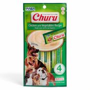 Snack Perro Churu Pollo y Vegetales 56 g