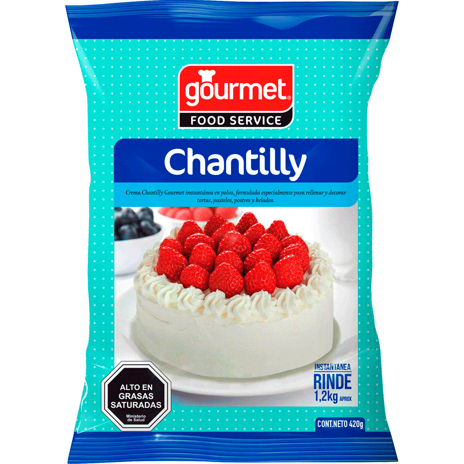 Crema Chantilly Decoracion 4 G Jumbo Cl