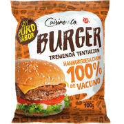 Hamburguesa Vacuno Congelada 100 g