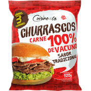 Churrasco de Vacuno Congelado 120 g