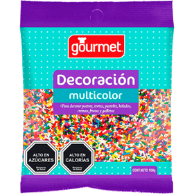Decoración Multicolor Gourmet 100 g