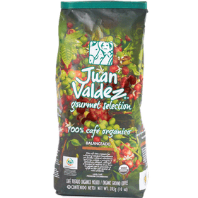 Café Grano Molido Juan Valdez Orgánico Balanceado 283 g