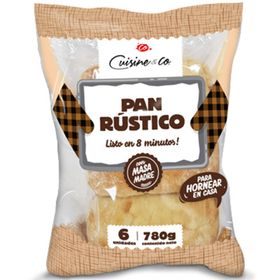 Pan Rústico Cuisine & Co Precocido 6 un.