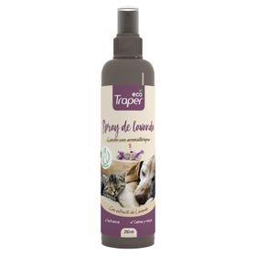 Loción Para Mascotas Eco Traper Con Aromaterapia Lavanda Spray 250 ml
