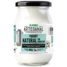 Yogurt Artesanal Jumbo Natural 200 g