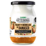 Yogurt Artesanal Jumbo Mermelada de Damasco 200 g