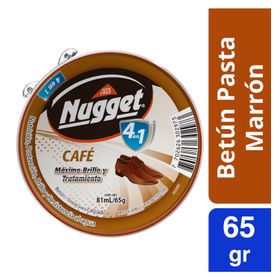 Betún Pasta Calzado Nugget Café 65 g