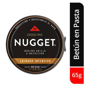 Betún Pasta Calzado Nugget Negra 65 g