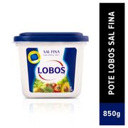 Sal Lobos Fina de Mesa Pote 850 g