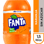 Bebida Fanta Sin Azúcar 1.5 L