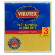 Paño Esponja Virutex Spongi Absorbente 3 un.