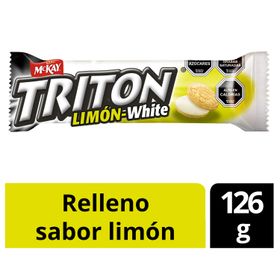 Galletas Triton Limón - White 126g