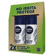 Desodorante Roll On Sensitive Nivea Men 50 ml 2 un.