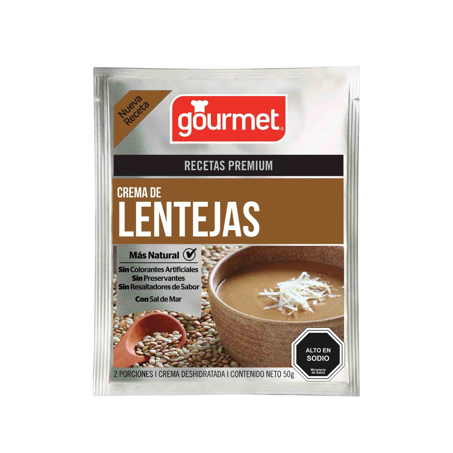 Crema lentejas premium 50 g 