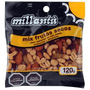 Mix Frutos Secos Millantú 120 g