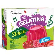 Gelatina Stevia Berries 22 g