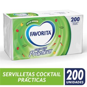 Servilleta Favorita Practicas 200 un.