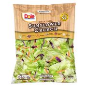 Ensalada Dole Con Aderezos Sunflower Crunch 350 g