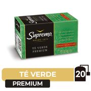 Té Verde Supremo Premium 40 g 20 Bolsitas