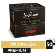 Té Negro Supremo Premium 100 g 50 un.