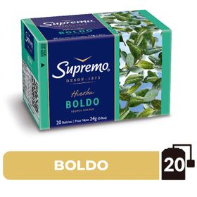 Hierbita Boldo Supremo 24 g 20 Bolsitas