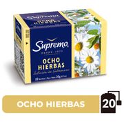 Hierbita 8 Hierbas Supremo Caja 20 g 20 Bolsitas