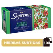 Hierbas Surtidas Supremo Caja 111 g 100 Bolsitas