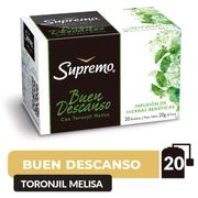 Infusión Supremo Buen Descanso 20 g 20 Bolsitas