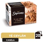 Té Ceylán Canela Supremo Aromatizado Caja 40 g 20 Bolsas