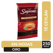 Té Ceylán Supremo En Hojas Bolsa 250 g