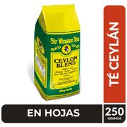 Té En Hojas Sir Winston Tea Ceylán En Bolsa 250 g