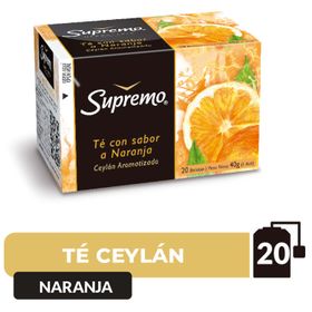 Té Ceylán Supremo Naranja Caja 40 g 20 un.