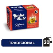 Yerba Mate Supremo Caja 40 g 20 Bolsitas