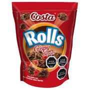 Chocolate de Leche Rolls Crispy Berries 120 g