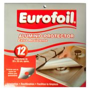 Protector de Aluminio Eurofoil para Cocina 12 un. 29 x 30 cm