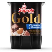 Yogurt Soprole Gold Chocolate Almendra 165 g