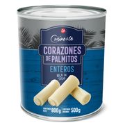 Corazón de Palmito Entero 500 g drenado