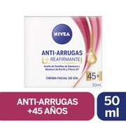 Crema Facial Anti-Arrugas Nivea 45+ 50 ml