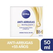 Crema Facial Anti-Arrugas Nivea 55+ 50 ml