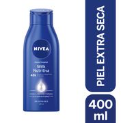 Crema Corporal Nivea Milk Nutritiva 400 ml