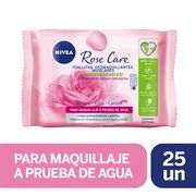 Toallitas Desmaquillantes Nivea Rose Care 25 un.