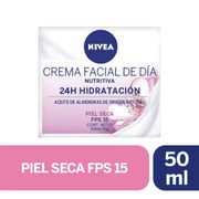 Crema Facial Hidratante Nivea Intensiva 50 ml