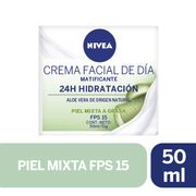 Crema Facial Hidratante Nivea Matizante 50 ml