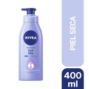 Crema Corporal Nivea Soft Milk Piel Seca 400 ml