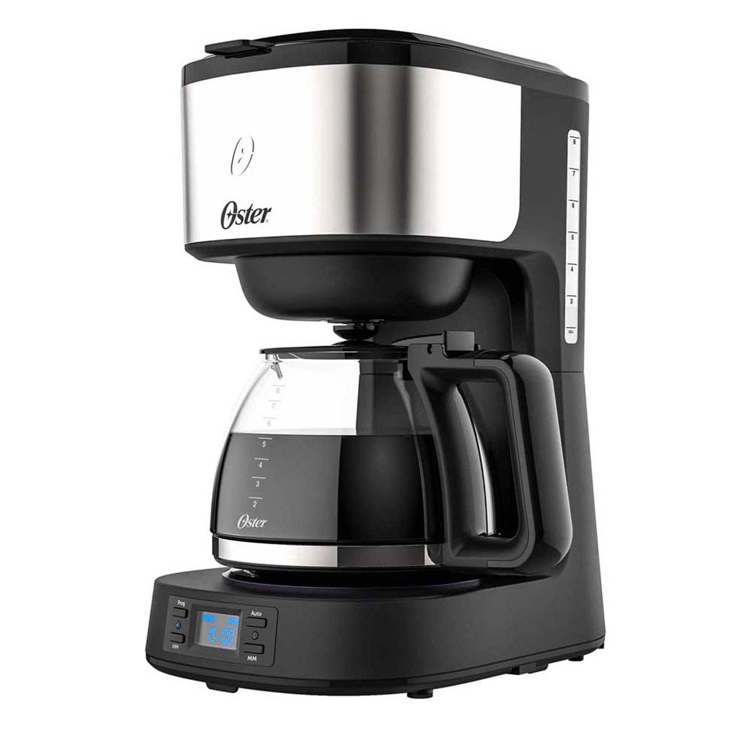 Cafetera Oster® Programable 8 Tazas En Acero