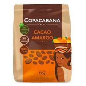 Cacao Amargo Copacabana En Polvo 150 g