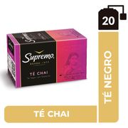 Té Negro Supremo Chai Supremo 20 Bolsitas